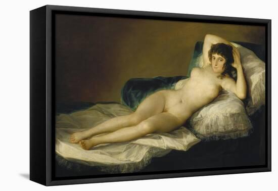 The Naked Maja, 1798-1803-Francisco de Goya-Framed Stretched Canvas