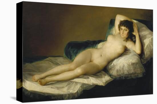 The Naked Maja, 1798-1803-Francisco de Goya-Stretched Canvas