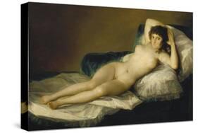 The Naked Maja, 1798-1803-Francisco de Goya-Stretched Canvas