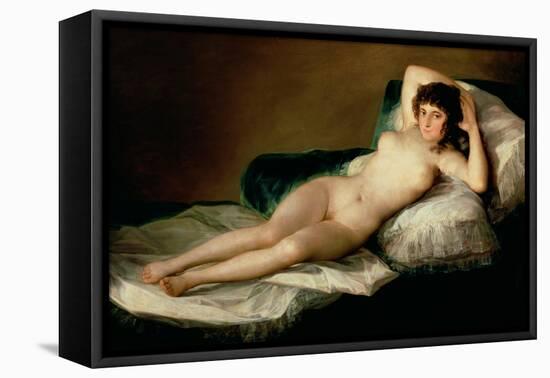 The Naked Maja, circa 1800-Francisco de Goya-Framed Stretched Canvas
