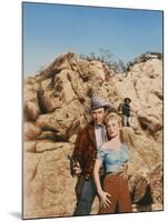 THE NAKED SPUR, 1953 directed by ANTHONY MANN James Stewart and Janet Leigh (photo)-null-Mounted Photo