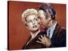 THE NAKED SPUR, 1953 directed by ANTHONY MANN Janet Leigh and James Stewart (photo)-null-Stretched Canvas