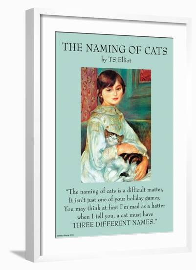 The Naming of Cats-null-Framed Art Print