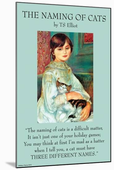 The Naming of Cats-null-Mounted Art Print