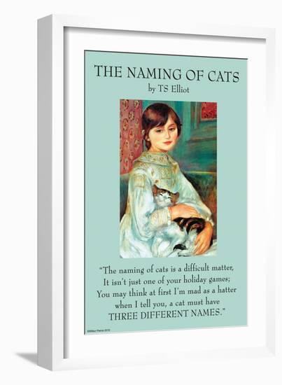 The Naming of Cats-null-Framed Art Print