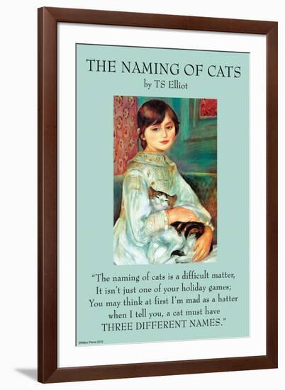 The Naming of Cats-null-Framed Art Print