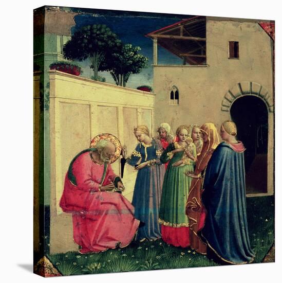 The Naming of John the Baptist, circa 1430s-Fra Angelico-Stretched Canvas