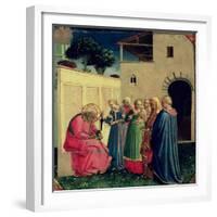 The Naming of John the Baptist, circa 1430s-Fra Angelico-Framed Giclee Print