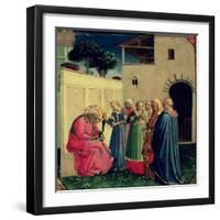 The Naming of John the Baptist, circa 1430s-Fra Angelico-Framed Giclee Print