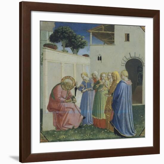 The Naming of St John the Baptist, Circa 1430-Giovanni Da Fiesole-Framed Giclee Print