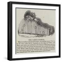 The Namur Mortar-null-Framed Giclee Print