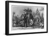 The Nana Sahib with His Escort, C1860-null-Framed Giclee Print