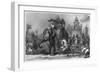 The Nana Sahib with His Escort, C1860-null-Framed Giclee Print