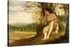 The Nap-Gustave Courbet-Stretched Canvas