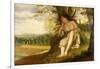 The Nap-Gustave Courbet-Framed Giclee Print