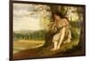 The Nap-Gustave Courbet-Framed Giclee Print