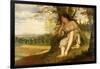 The Nap-Gustave Courbet-Framed Giclee Print