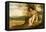 The Nap-Gustave Courbet-Framed Stretched Canvas