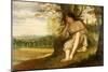 The Nap-Gustave Courbet-Mounted Giclee Print