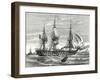 The 'Napoleon' French Steam-Propelled Warship Launched in 1849-null-Framed Giclee Print