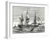 The 'Napoleon' French Steam-Propelled Warship Launched in 1849-null-Framed Giclee Print