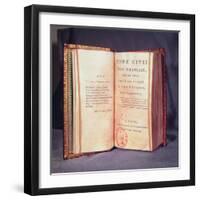 The Napoleonic Code-French School-Framed Giclee Print