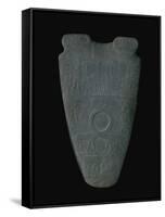 The Narmer Palette (Front), a Late Pre-Dynastic Schist Ceremonial Palette-null-Framed Stretched Canvas