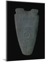 The Narmer Palette (Front), a Late Pre-Dynastic Schist Ceremonial Palette-null-Mounted Giclee Print