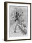 The Narrator, Illustration from 'Le Horla' by Guy De Maupassant-William Julian-Damazy-Framed Giclee Print