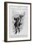 The Narrator, Illustration from 'Le Horla' by Guy De Maupassant-William Julian-Damazy-Framed Giclee Print