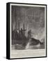 The Narrow Escape of a Submarine from Fire in Portsmouth Harbour-Fred T. Jane-Framed Stretched Canvas