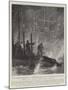 The Narrow Escape of a Submarine from Fire in Portsmouth Harbour-Fred T. Jane-Mounted Giclee Print