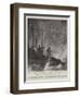 The Narrow Escape of a Submarine from Fire in Portsmouth Harbour-Fred T. Jane-Framed Premium Giclee Print