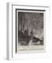 The Narrow Escape of a Submarine from Fire in Portsmouth Harbour-Fred T. Jane-Framed Premium Giclee Print