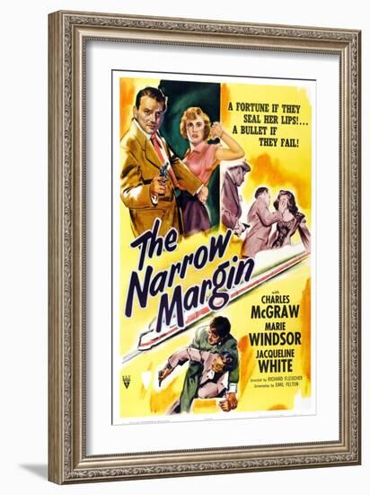 The Narrow Margin-null-Framed Art Print