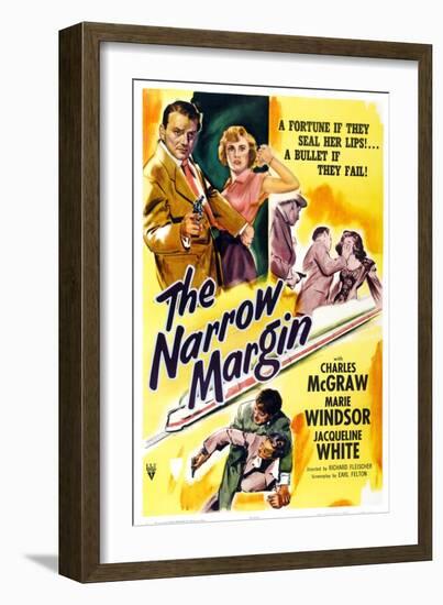 The Narrow Margin-null-Framed Art Print