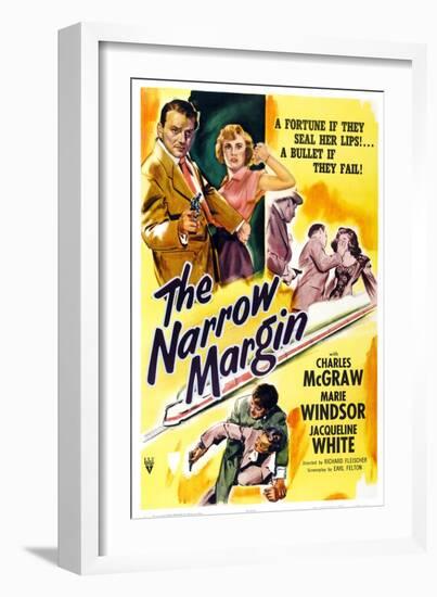 The Narrow Margin-null-Framed Art Print