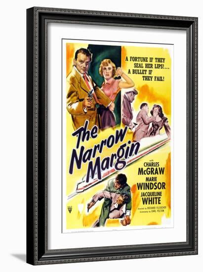 The Narrow Margin-null-Framed Art Print