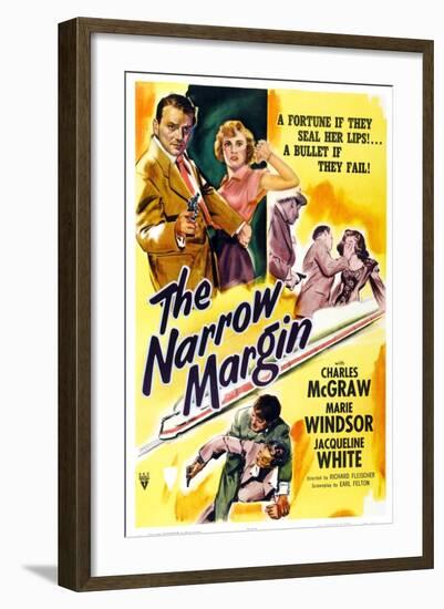 The Narrow Margin-null-Framed Art Print