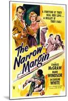 The Narrow Margin-null-Mounted Art Print