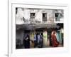 The Narrow Streets of Lamu Town, Lamu, Kenya, East Africa, Africa-Andrew Mcconnell-Framed Photographic Print