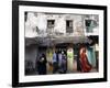 The Narrow Streets of Lamu Town, Lamu, Kenya, East Africa, Africa-Andrew Mcconnell-Framed Photographic Print