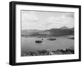 The Narrows from Shelving Rock, Lake George, C.1900-06-null-Framed Premium Photographic Print