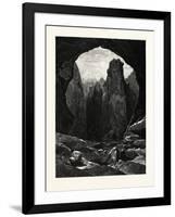 The Narrows, North Fork of the Rio Virgen, Utah, USA-null-Framed Giclee Print