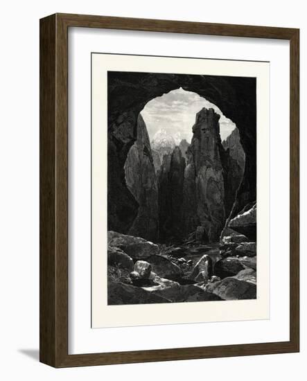 The Narrows, North Fork of the Rio Virgen, Utah, USA-null-Framed Giclee Print