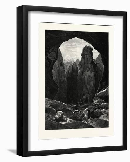 The Narrows, North Fork of the Rio Virgen, Utah, USA-null-Framed Giclee Print