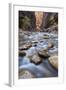 The Narrows of the Virgin River in the Fall-James Hager-Framed Photographic Print