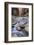 The Narrows of the Virgin River in the Fall-James Hager-Framed Photographic Print