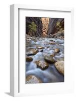 The Narrows of the Virgin River in the Fall-James Hager-Framed Photographic Print