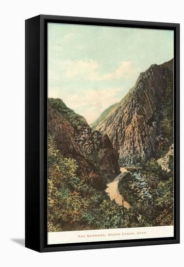 The Narrows, Ogden Canyon, Utah-null-Framed Stretched Canvas